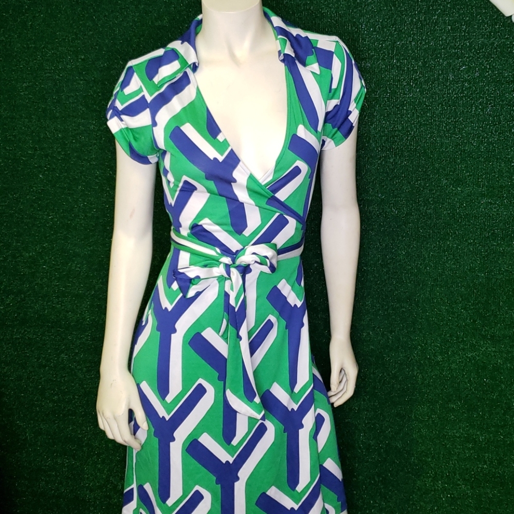Vintage Diane Von Furstenberg iconic wrap dress